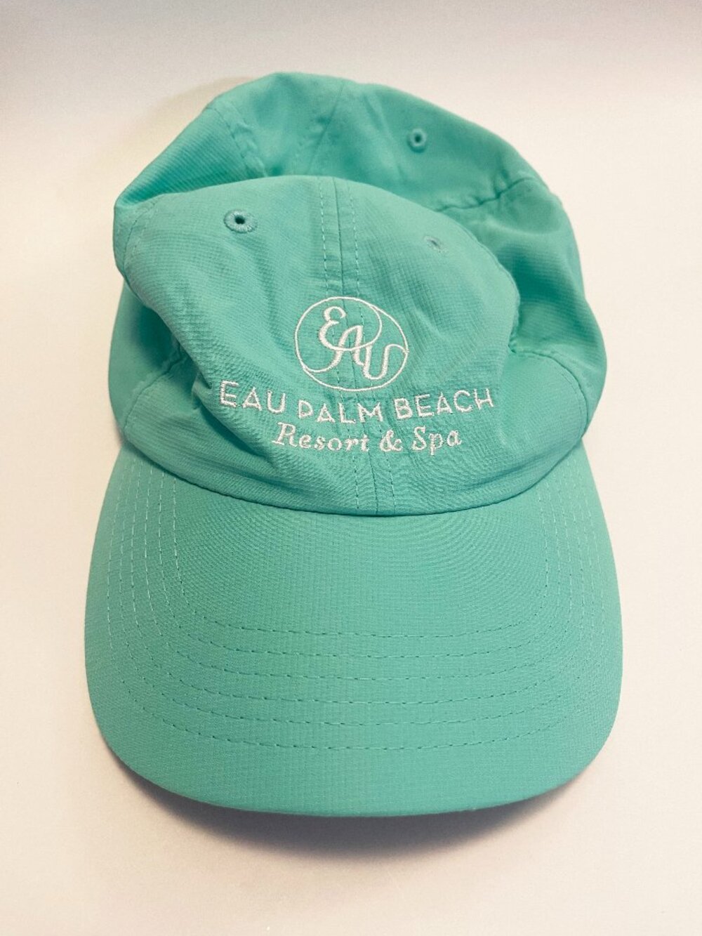 Imperial Eau Palm Beach Resort & Spa Aqua Blue Adjustable Baseball Cap Hat